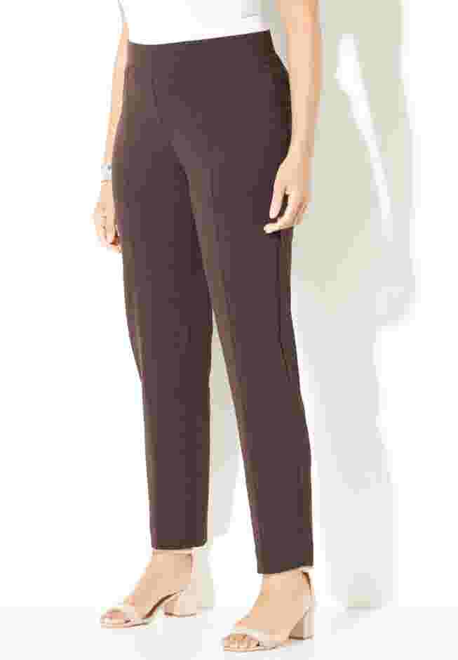 Crepe Knit Pull-On Pant image number 0