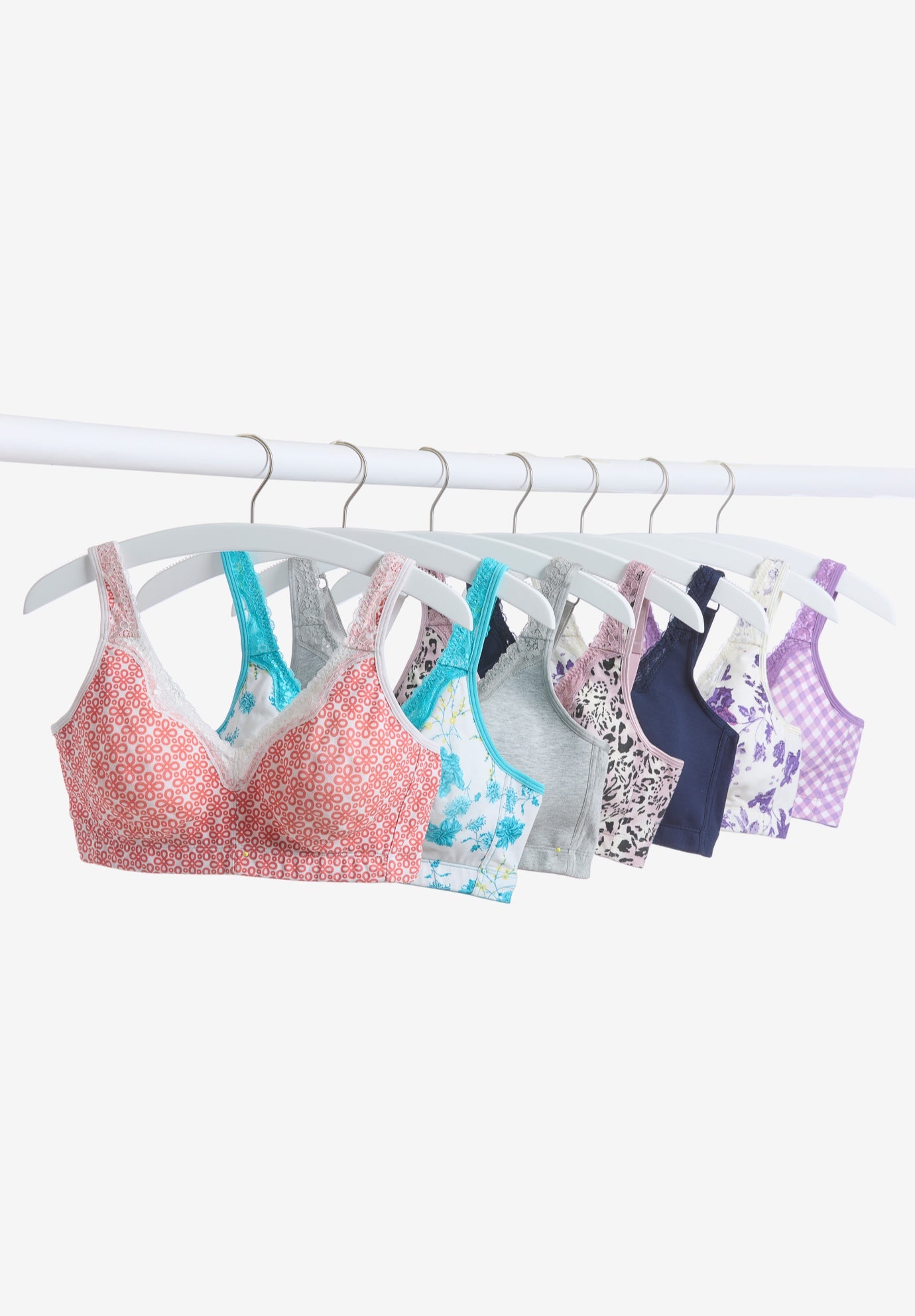 Cotton Comfort Wireless Bra image number 7