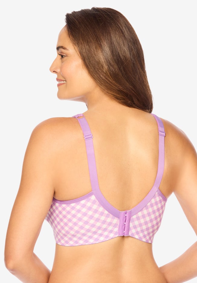 Cotton Comfort Wireless Bra image number 1