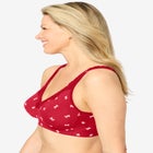 Cotton Comfort Wireless Bra image number null