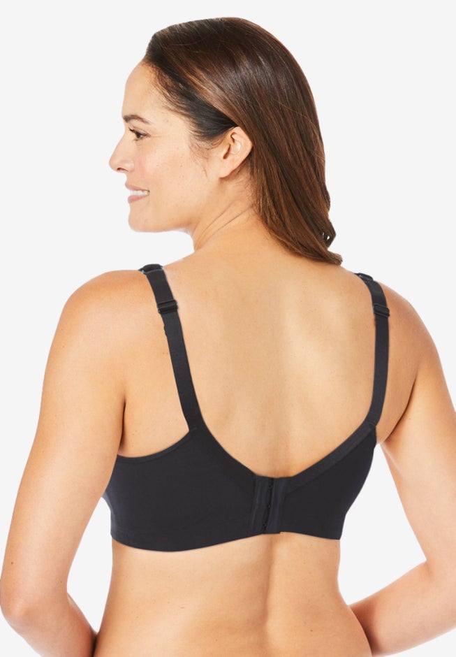 Cotton Comfort Wireless Bra image number 1