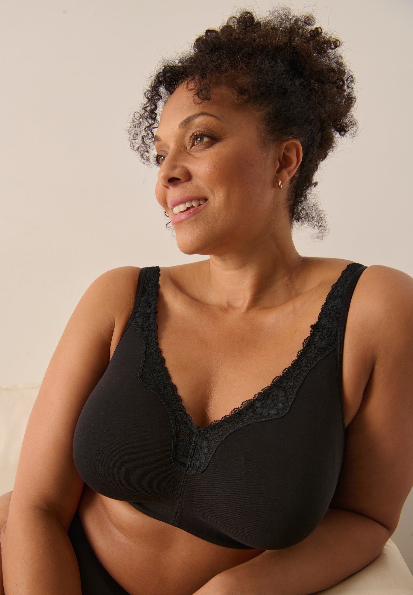 Cotton Comfort Wireless Bra image number 8
