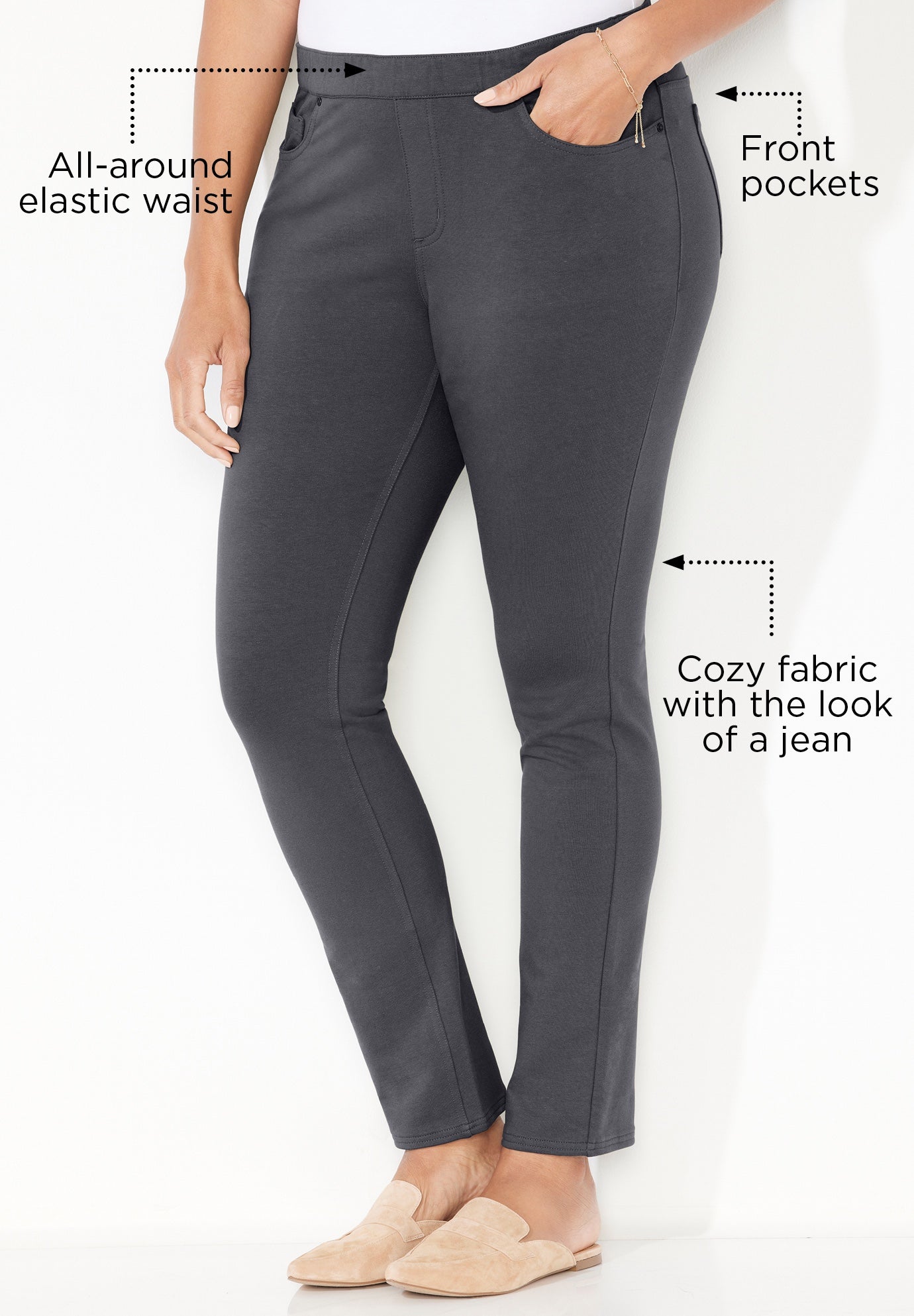 The Knit Jean image number 1