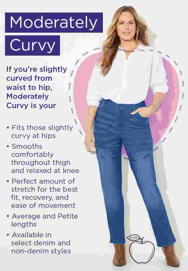 Right Fit® Moderately Curvy Jean image number 8