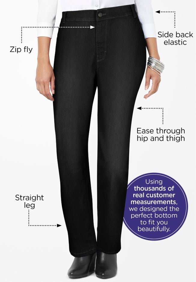 Right Fit&reg; Moderately Curvy Jean image number 1