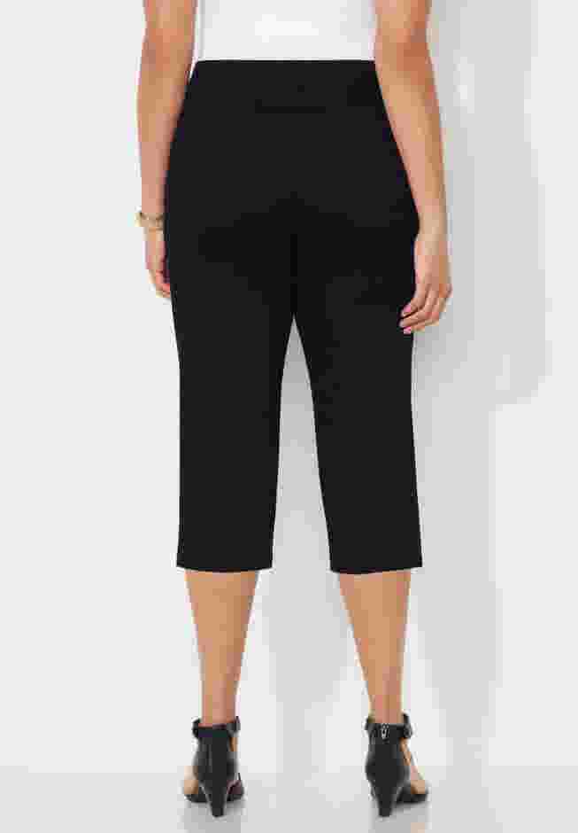 Sateen Stretch Capri image number 1
