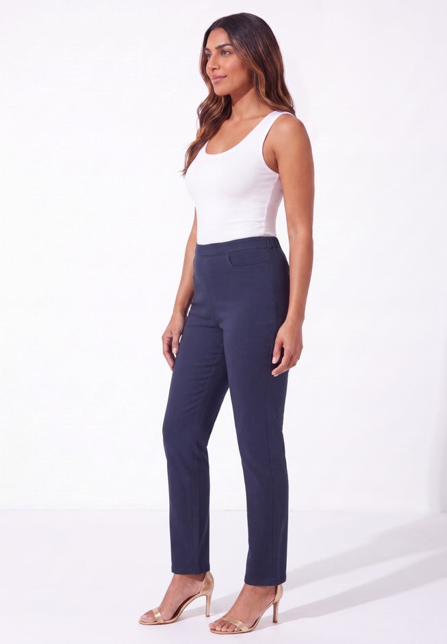 Essential Flat Front Pant image number 2