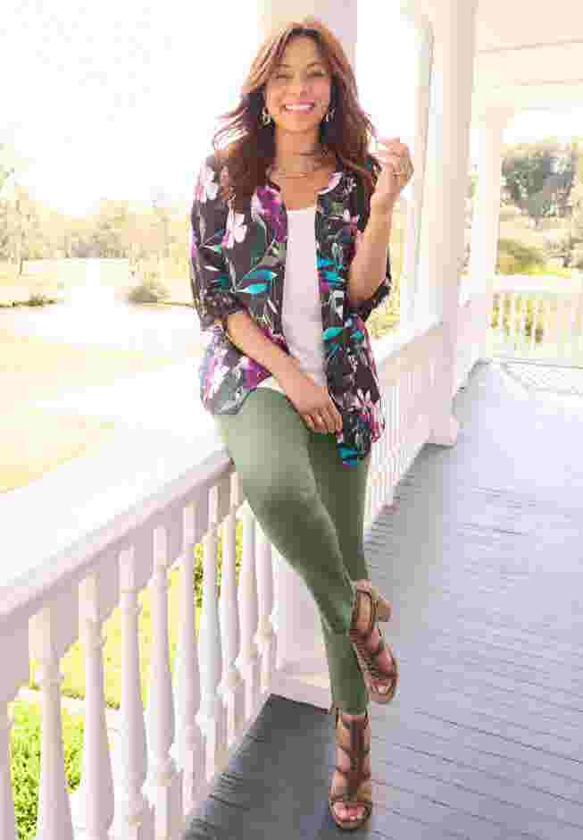 Sateen Stretch Pant image number 7