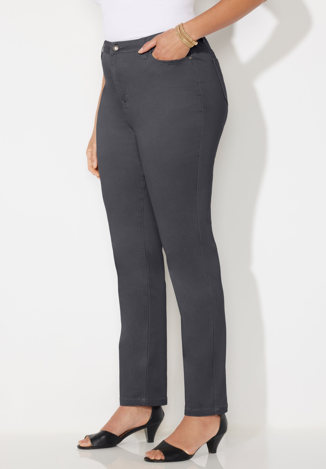 Sateen Stretch Pant image number 2