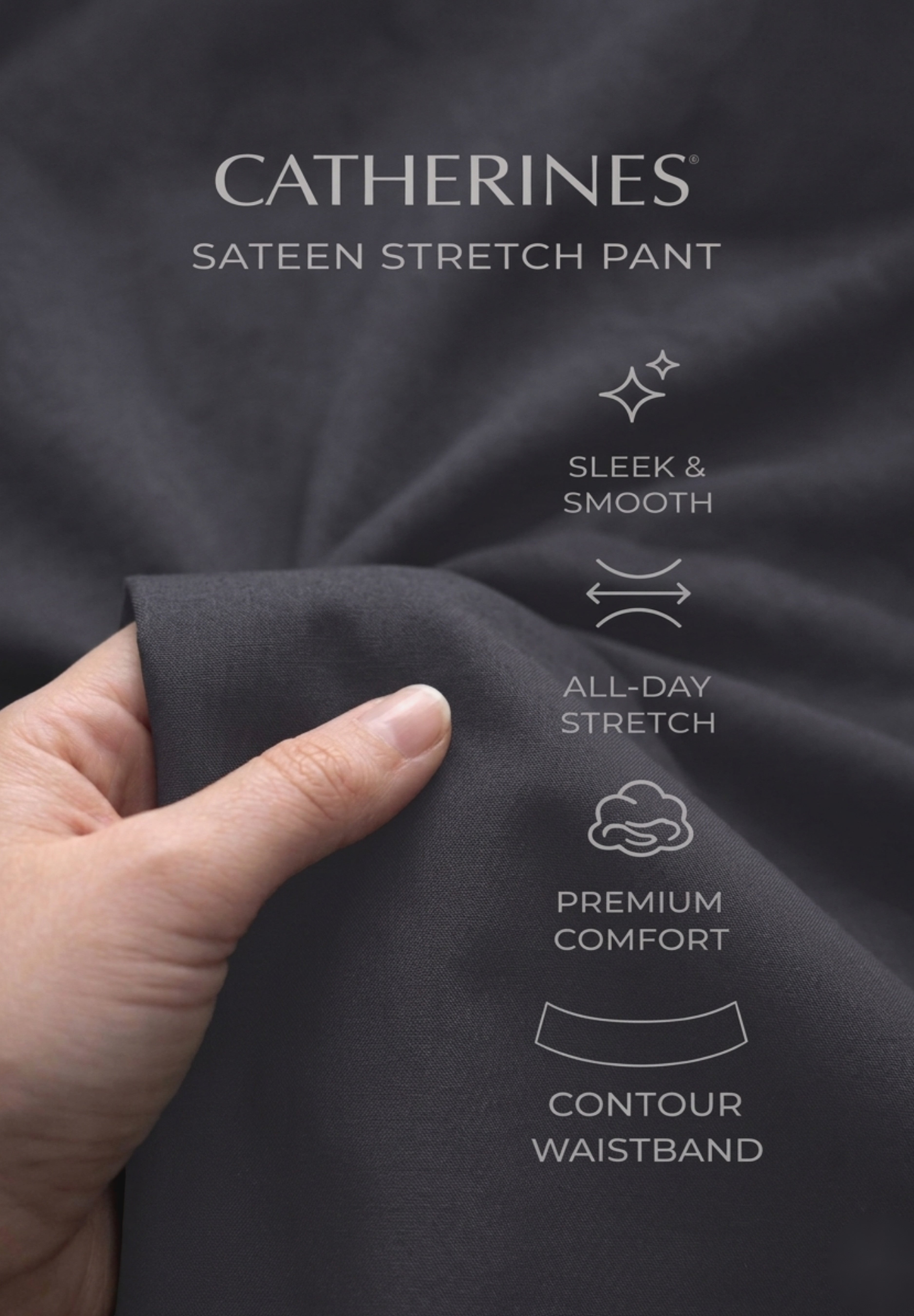 Sateen Stretch Pant image number 1