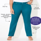 Sateen Stretch Pant image number null