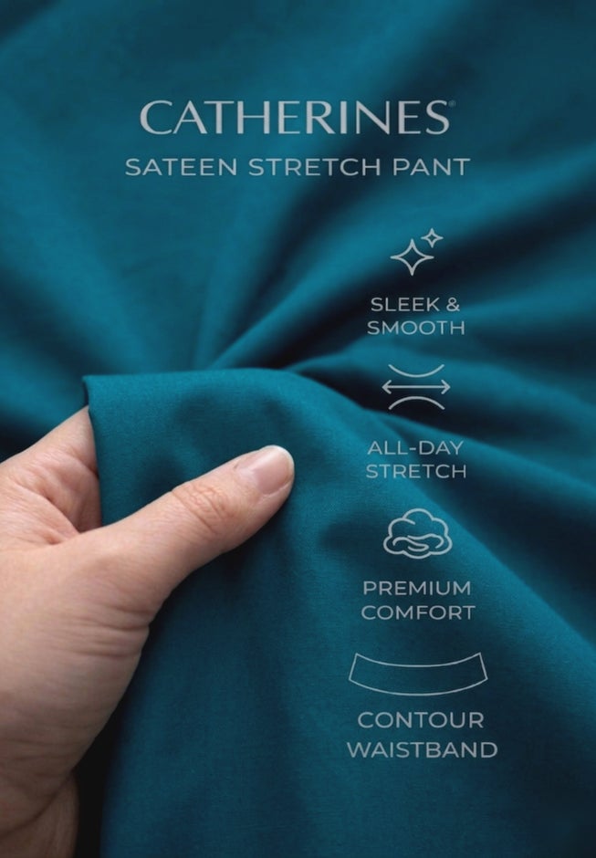 Sateen Stretch Pant image number 1