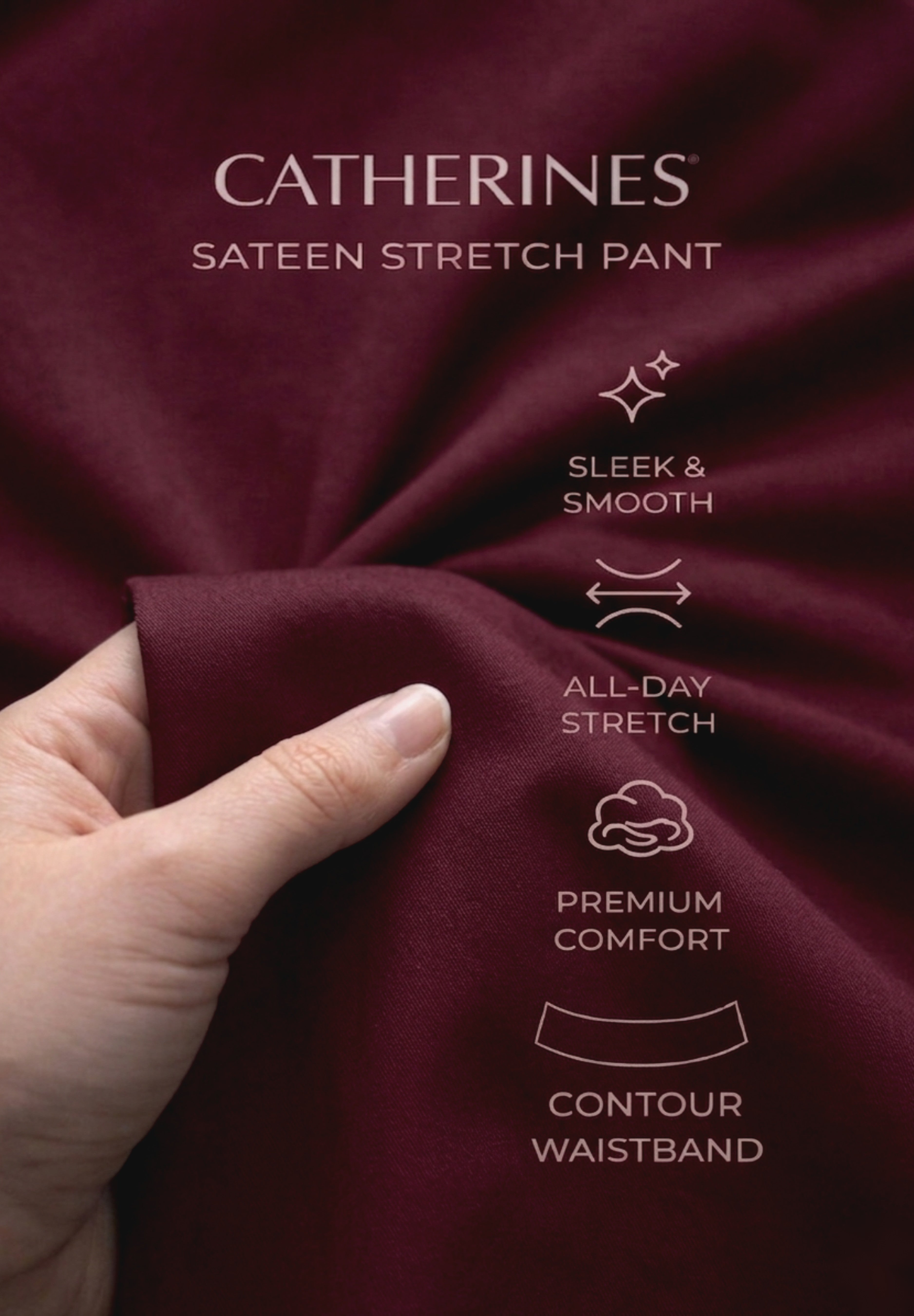 Sateen Stretch Pant image number 1