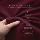 Sateen Stretch Pant image number null