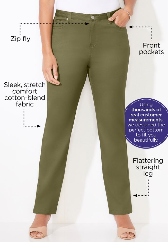 Sateen Stretch Pant image number 1