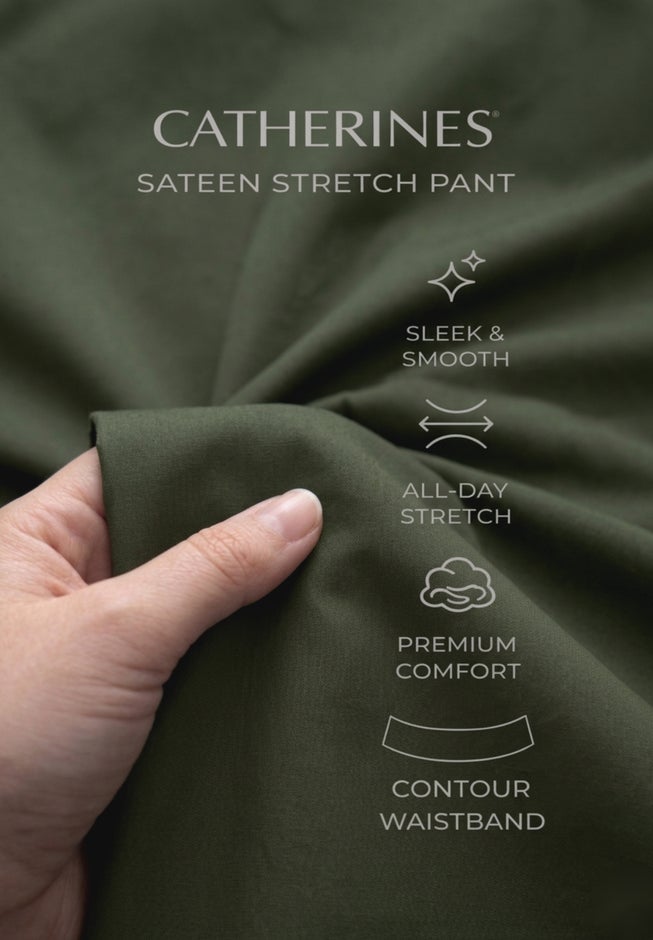Sateen Stretch Pant image number 1