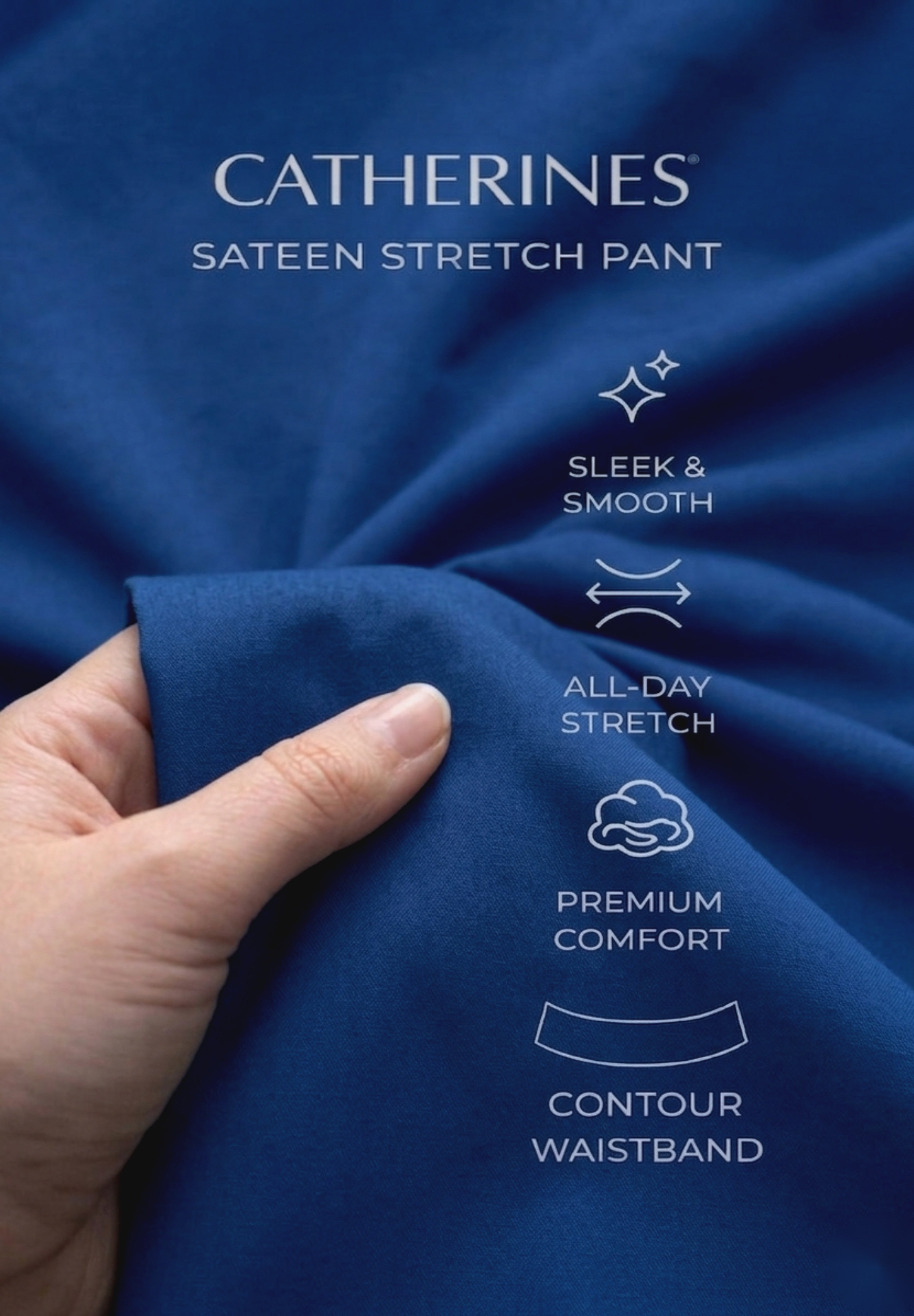 Sateen Stretch Pant image number 1