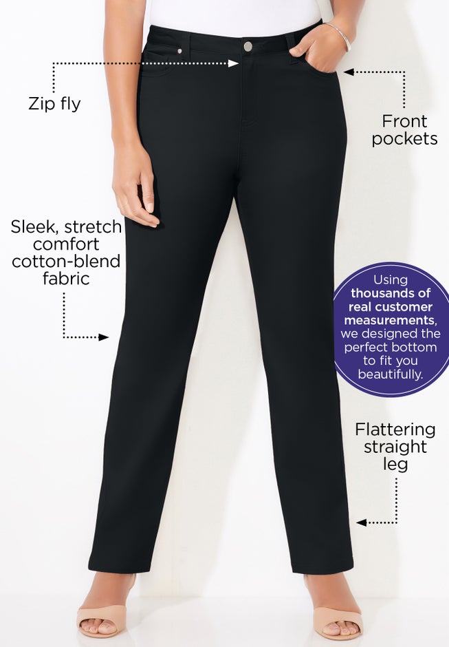 Sateen Stretch Pant image number 1