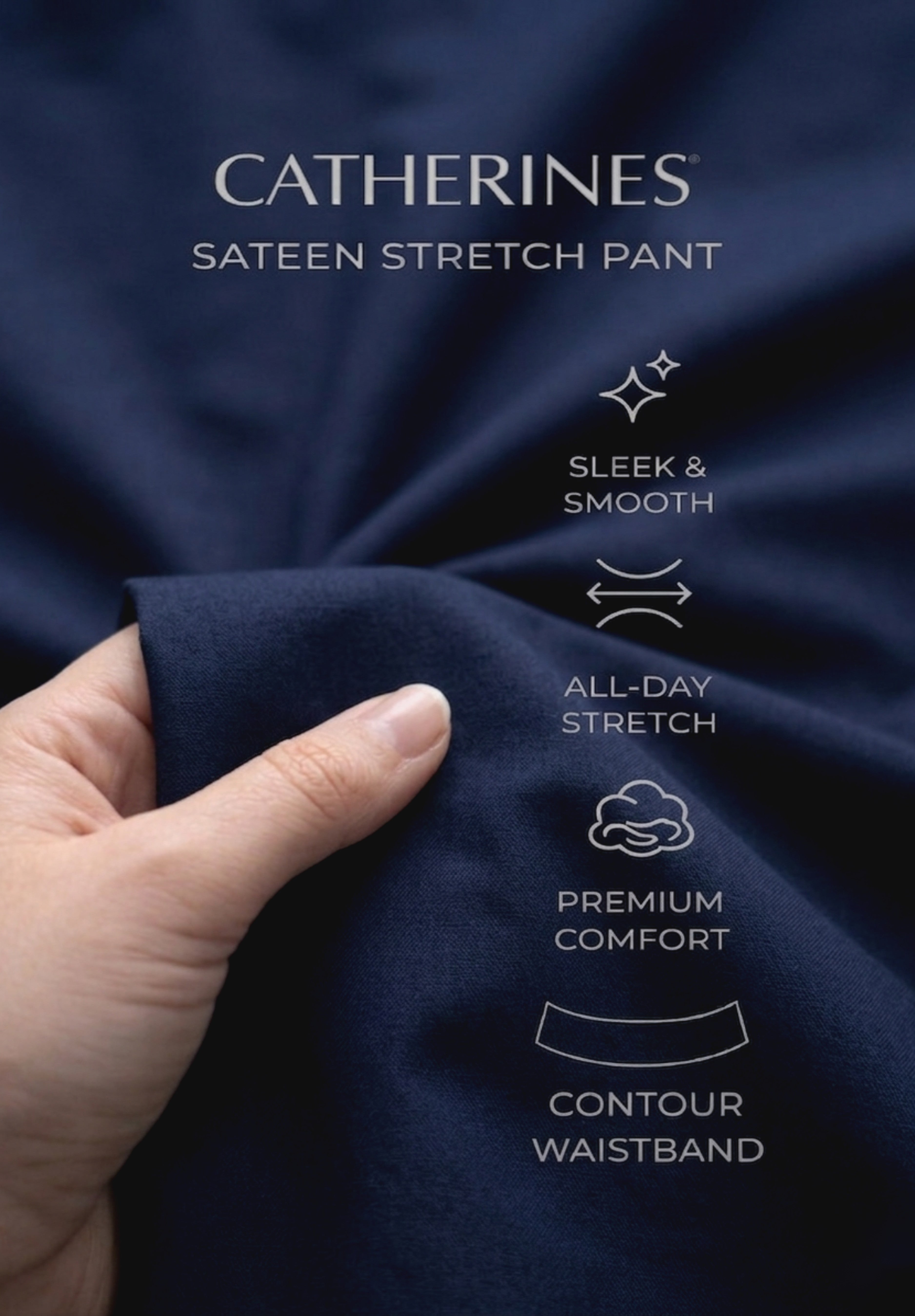 Sateen Stretch Pant image number 1