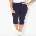 Knit Legging Capri image number null