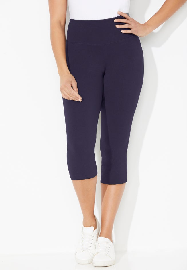 Knit Legging Capri image number 1