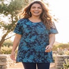 Easy Fit Short Sleeve Scoopneck Tunic image number 0