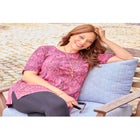 Easy Fit Short Sleeve Scoopneck Tunic image number null