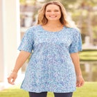 Easy Fit Short Sleeve Scoopneck Tunic image number null