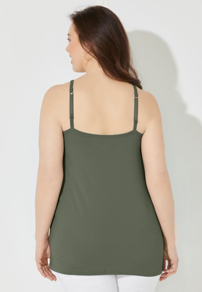 Suprema&reg; Cami With Lace image number 2