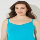 Suprema® Cami With Lace image number null