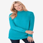 Perfect Long-Sleeve Mockneck Tee image number null