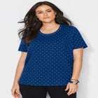 Suprema® Embroidered Scoopneck Tee image number null