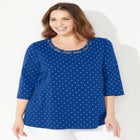 Suprema&reg; Strappy Neckline Top image number null