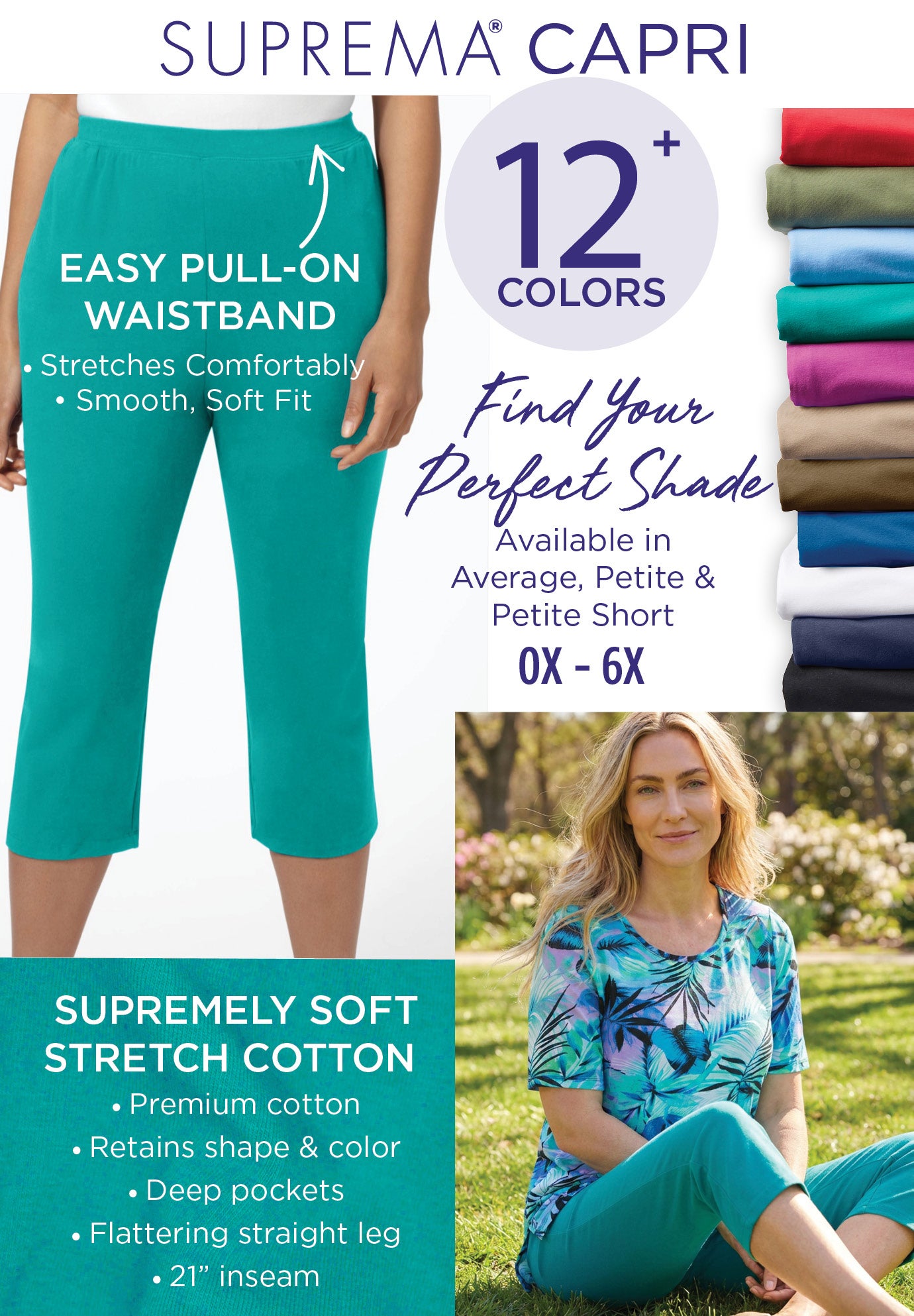 Suprema&reg; Capri (With Pockets) image number 1