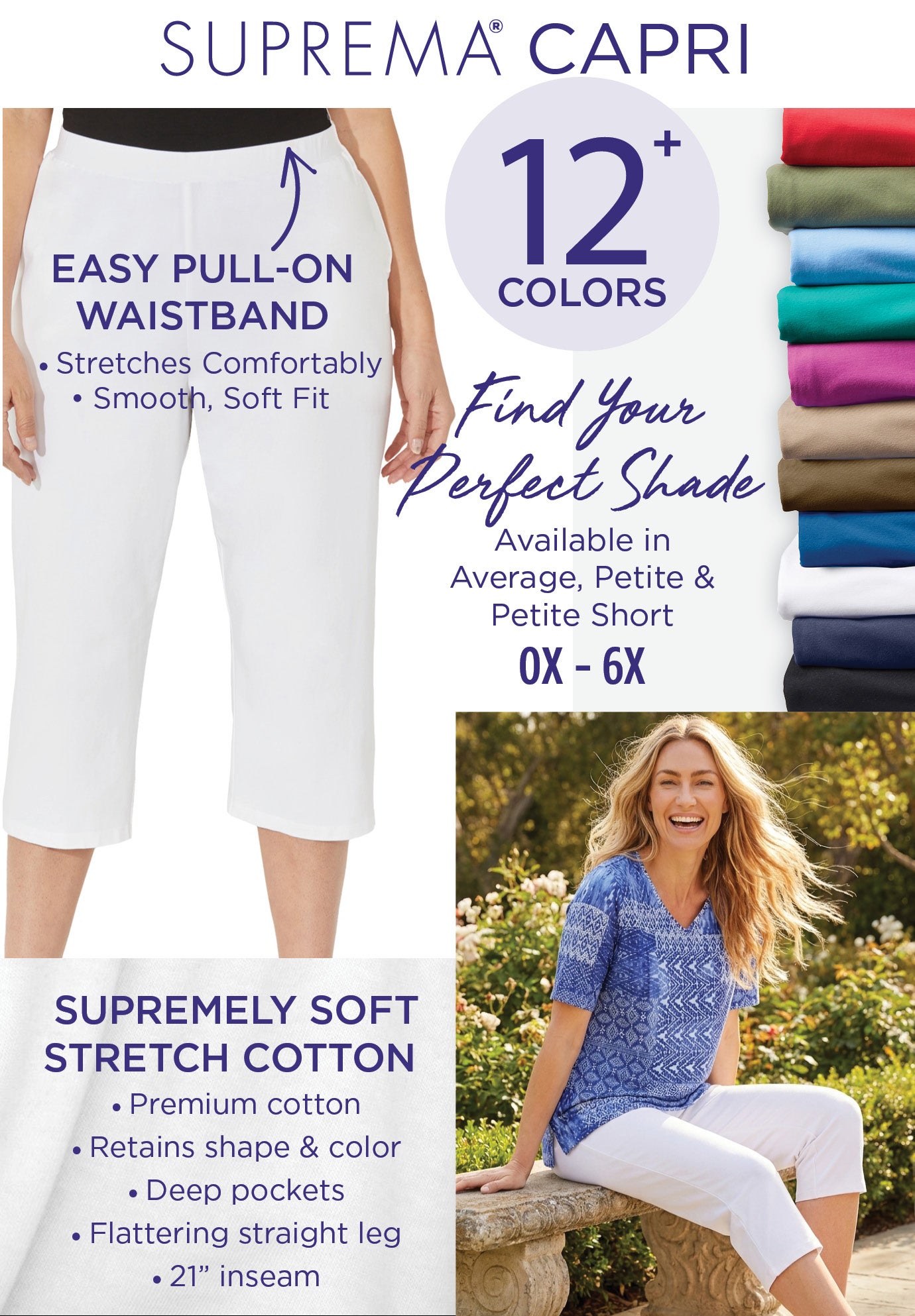 Suprema&reg; Capri (With Pockets) image number 5