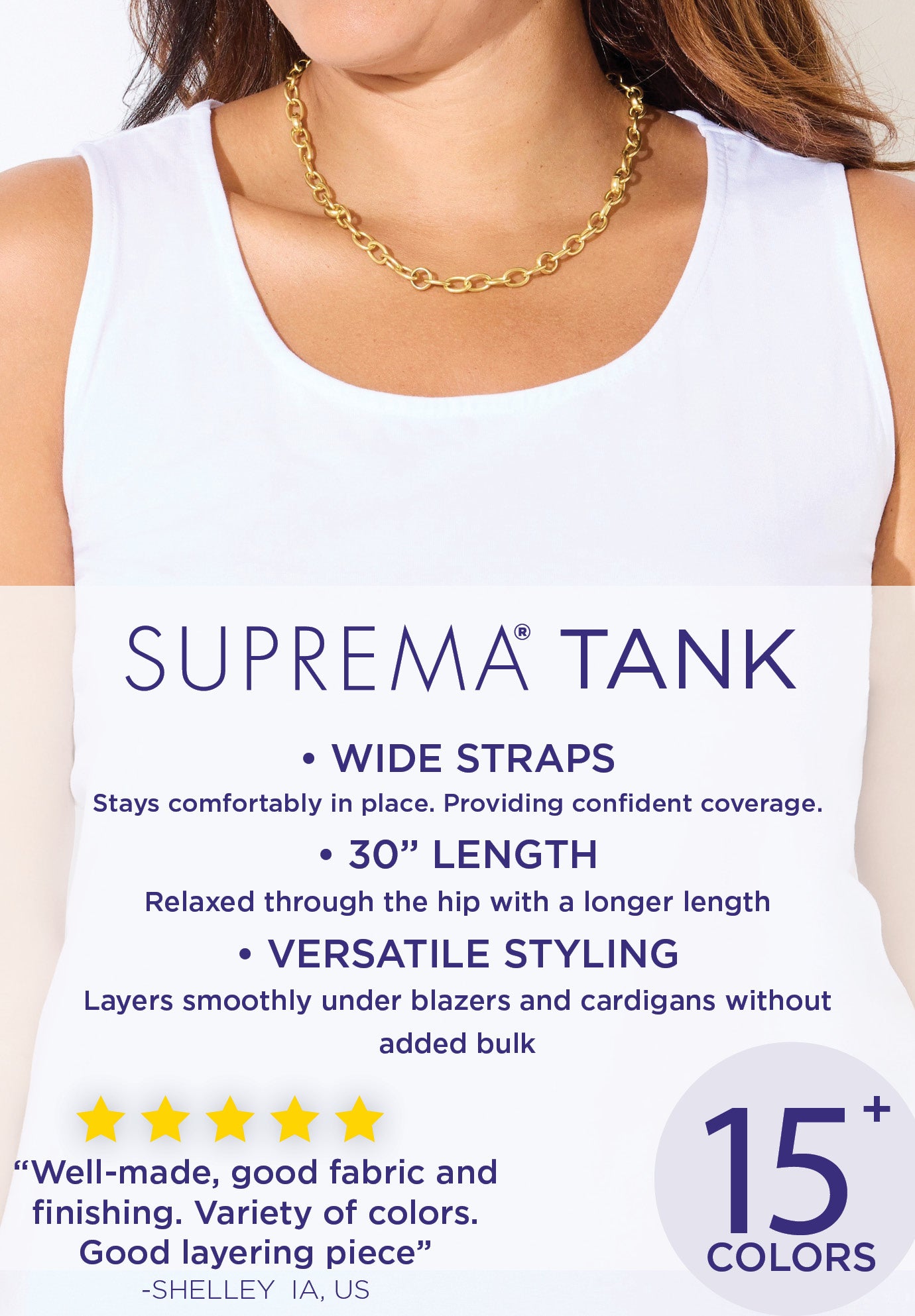 Suprema&reg; Tank image number 1