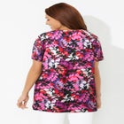 Easy Fit Short Sleeve V-Neck Tunic image number null