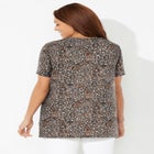 Easy Fit Short Sleeve V-Neck Tunic image number null