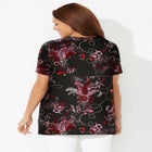 Easy Fit Short Sleeve V-Neck Tunic image number null