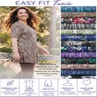 Easy Fit Short Sleeve V-Neck Tunic image number null