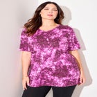Easy Fit Short Sleeve V-Neck Tunic image number null