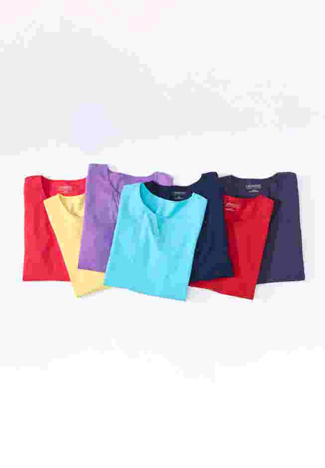 Suprema® Pleat-Neck Tee image number 4