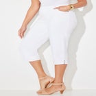 The Knit Jean Capri (With Pockets) image number null