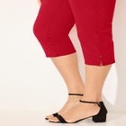 The Knit Jean Capri (With Pockets) image number null