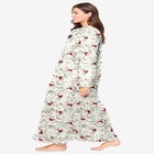 Long Flannel Nightgown  image number null
