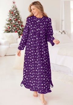 Long Flannel Nightgown