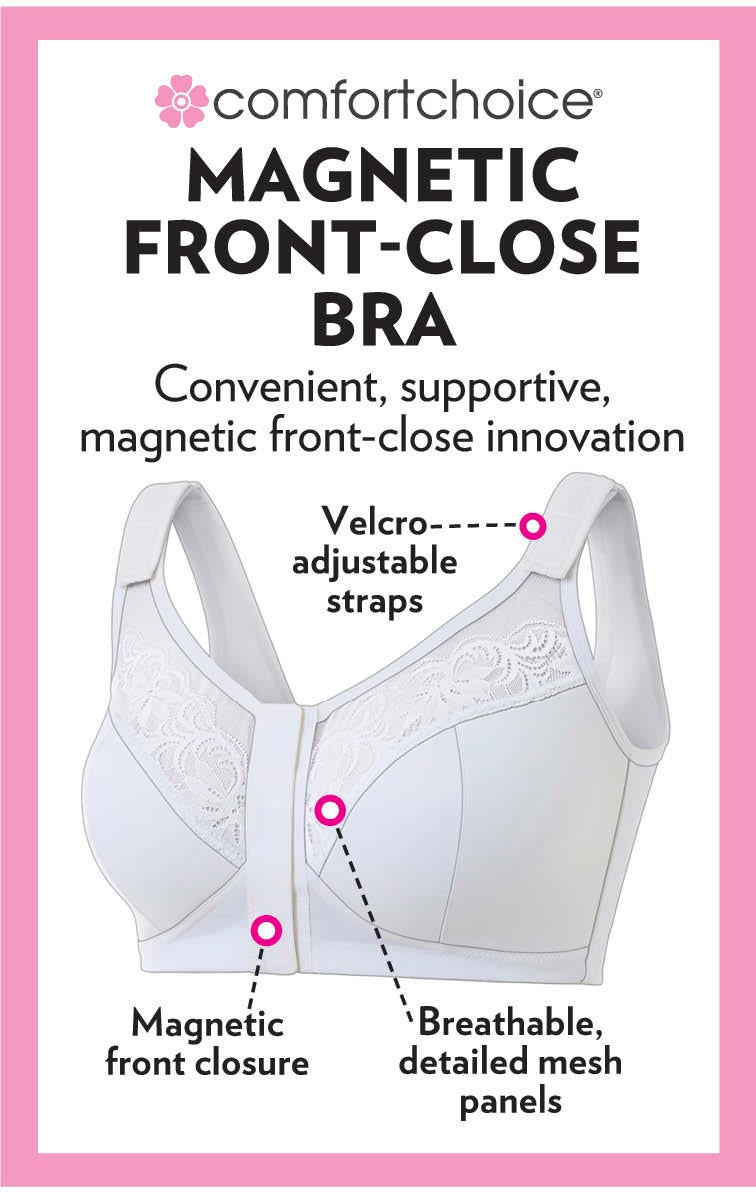 Magnetic Close Full Coverage Bra image number 2