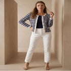 Stretch Cotton Chino Straight-Leg Pant image number null