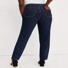 Comfort Waist Stretch Denim Straight-Leg Jean image number null