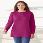 Perfect Long-Sleeve Crewneck Tee image number 0